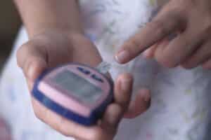 Dentist measuring vitals