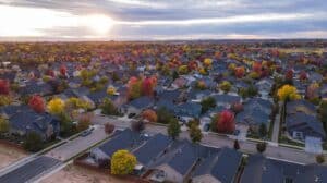 Overview of neighborhood where physicians might leave